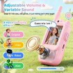 JK200 Kids Video Walkie Talkie with Voice Changer - Image 5