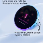B1 Electronic Anime Badge 1.85" IPS Screen, Bluetooth Custom GIF Photo Display Badge for Cosplay & Fan Merch - Image 4